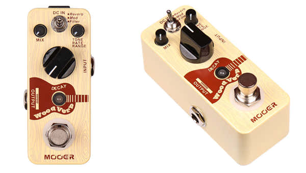 Mooer Woodverb Reverb digital 3 Modi