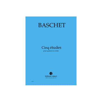 Baschet - Etudes Pour Quatuor À Cordes