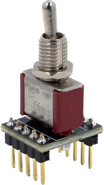 Interruttore SPDT (On-Off-On) a levetta