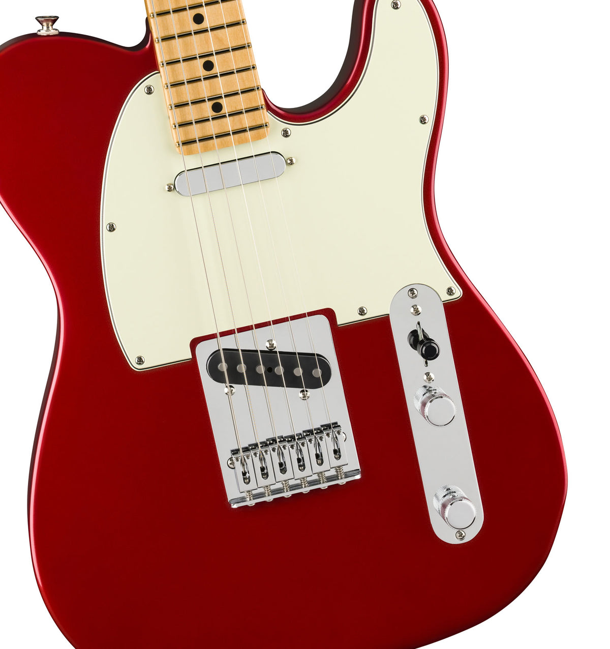 Telecaster 75 Anni Player II, MN Candy Apple Red