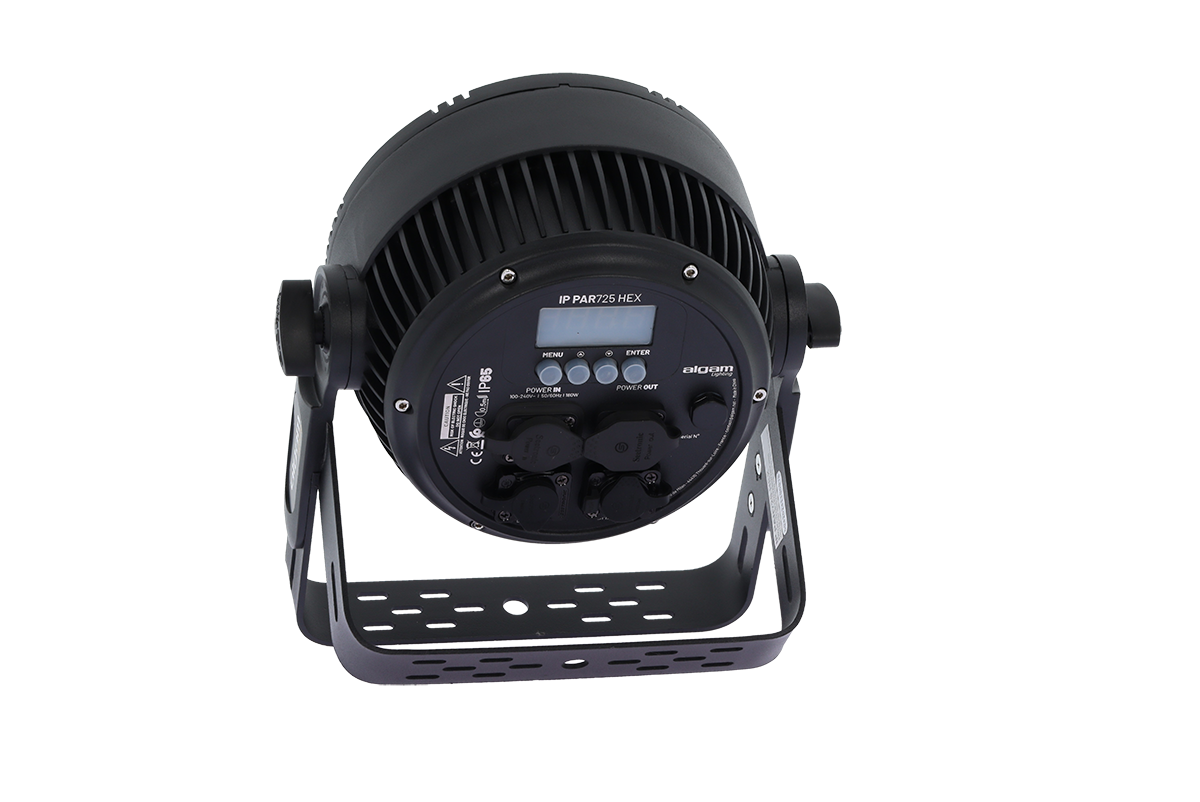 IP-PAR-725-HEX - 7 x 25W RGBWA-UV IP65 LED Par