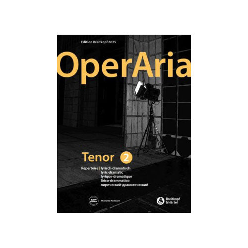 Edition Breitkopf Operaria Ténor 2