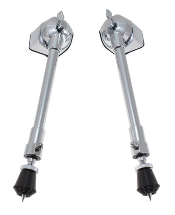 BDS8 - ADJUSTABLE STRAIGHT BASS DRUM SPURS (X2)