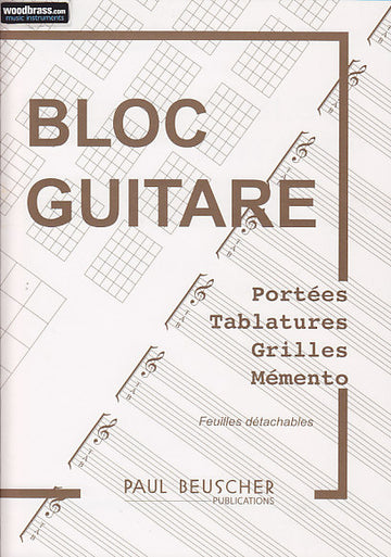 Bloc Guitare - Tablatures Grilles Et Chord Boxes