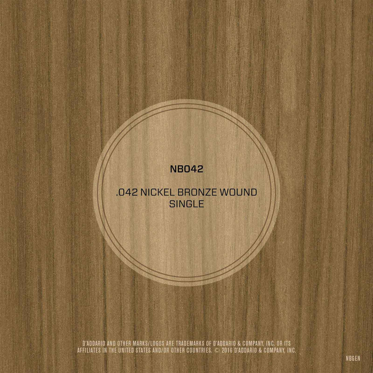 STRING ONLY FOR ACOUSTIC GUITAR NB042 NICKEL BRONZE NET .042