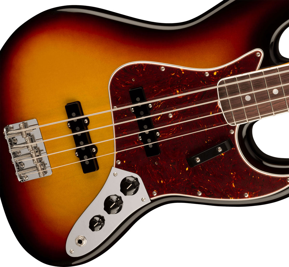 Jazz Bass 1966 American Vintage II RW 3-Farben-Sunburst