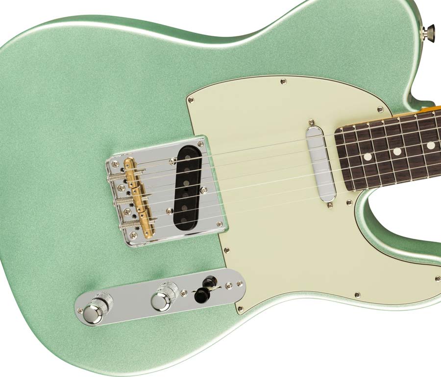 Telecaster American Professional II Rw Verde surf mistico