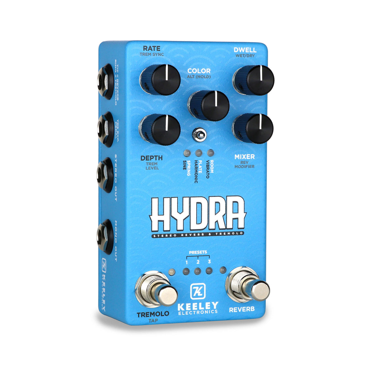 Hydra tremolo riverbero