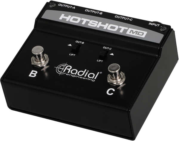 HOTSHOT-MD Commutateur micro 3 sorties
