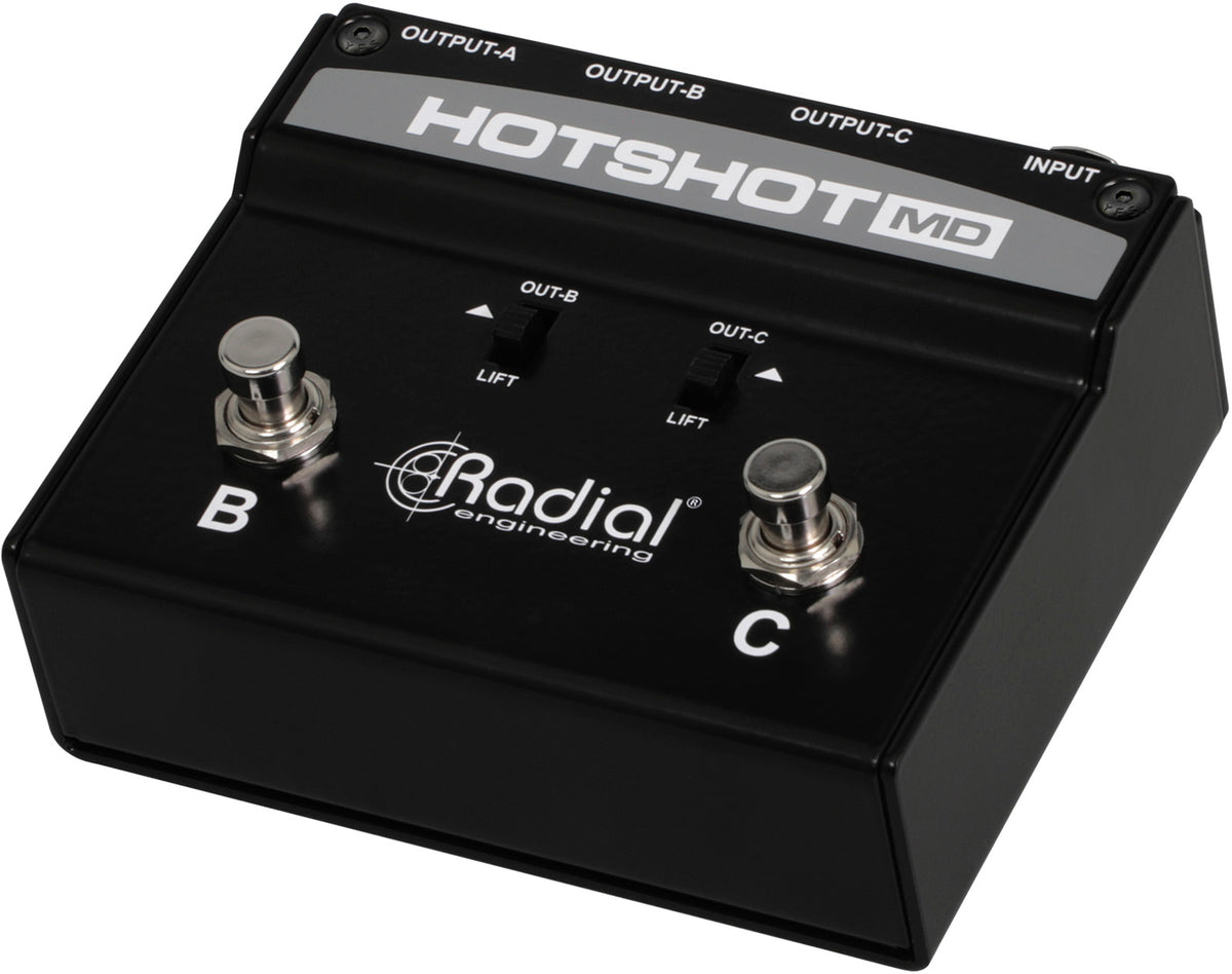 HOTSHOT-MD Commutateur micro 3 sorties