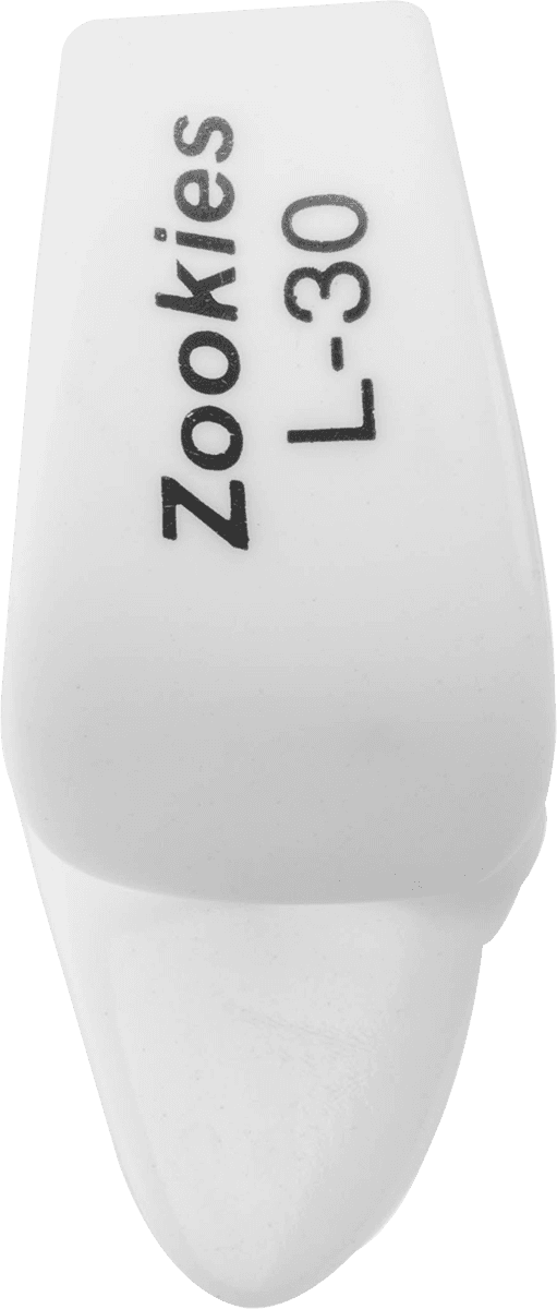 12 x Pouces Zookies Blancs Larges