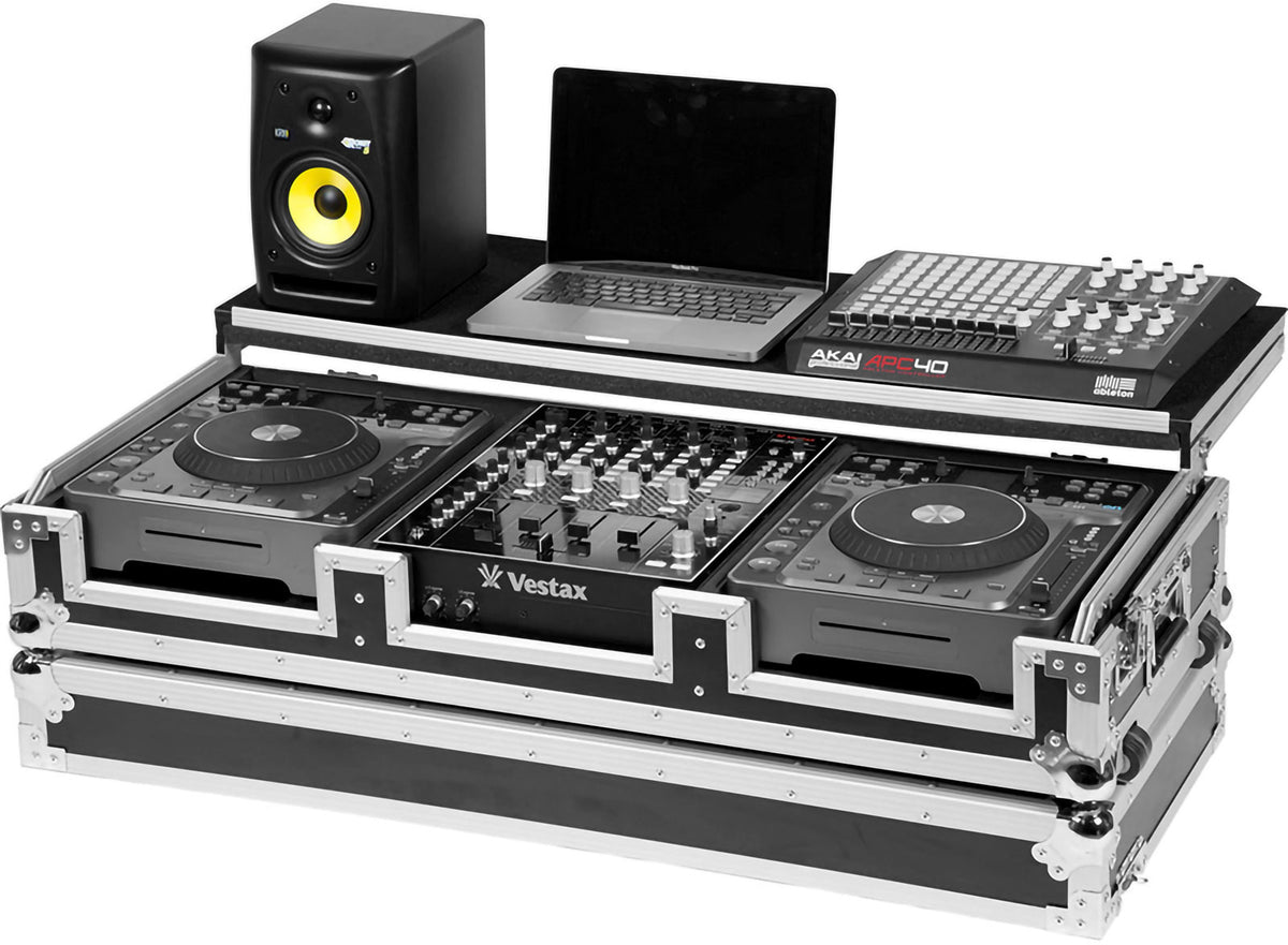 Flight DJ-Pult CDJ-2000NXS2 / DJM-900 LTS Silber