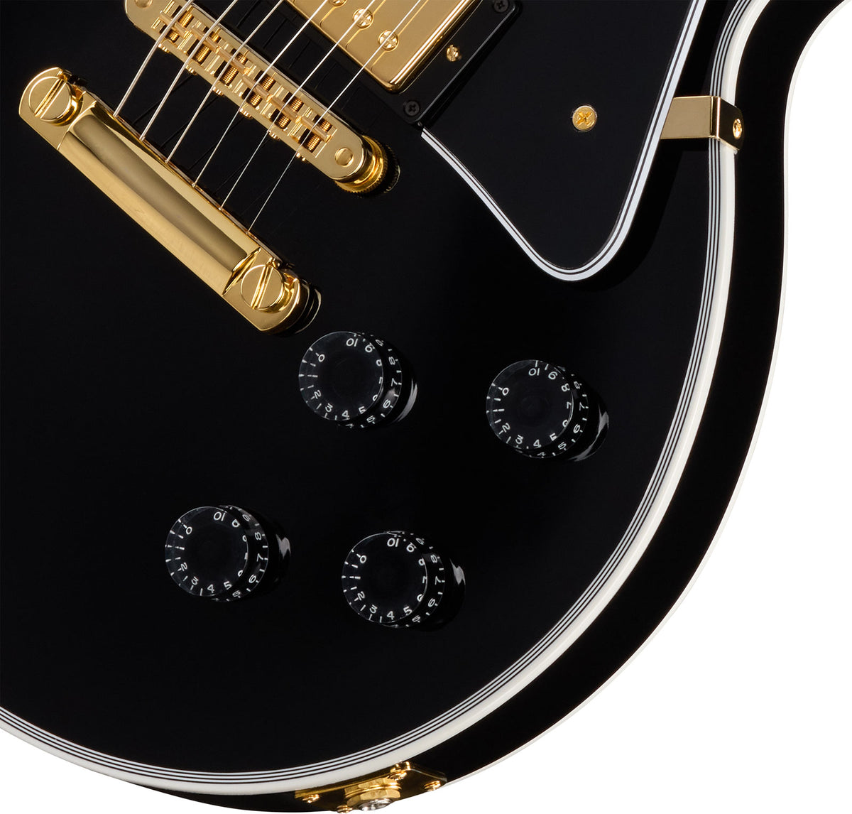 Les Paul Custom Lange Mensur Ebenholz Modern
