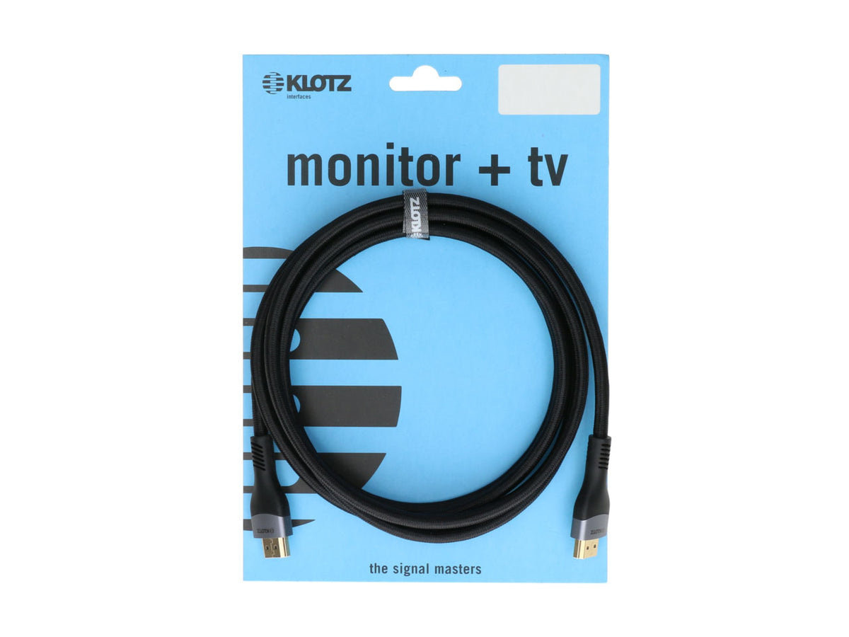 HDMI 2.1 Cavo PVC nero 5m