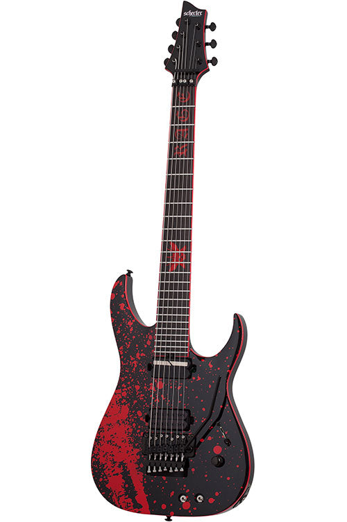Banshee-7 Signature Sullivan King Floyd Rose Sustainiac Obsidian Blood