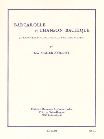 Barcarolle and Bacchanalian Song