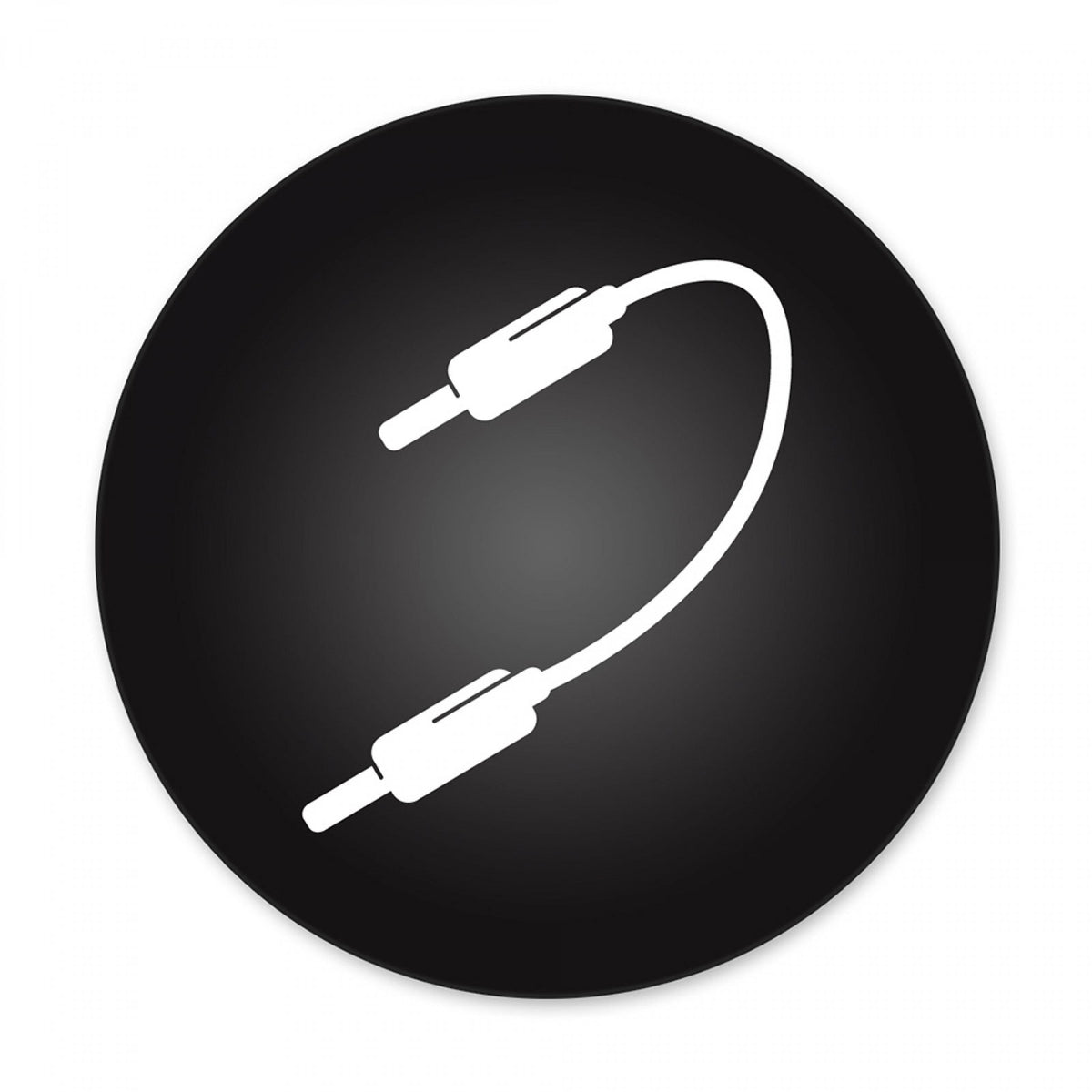 SPC3L DL Patchkabel Mono Klinke/Klinke (M/M Gewinkelt) 3 cm Metall