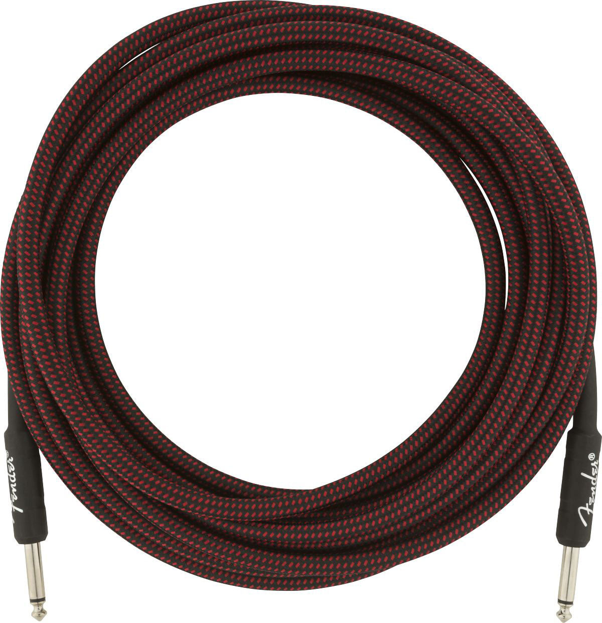 5,5m Professional Instrument Cable Red Tweed