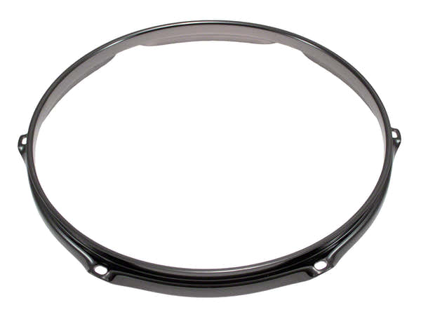 Sparedrum H23-12-6BK - 12" SPANNREIFEN 6-LOCH SCHWARZE SUPER DREIFACHE FLANSCH 2.3MM