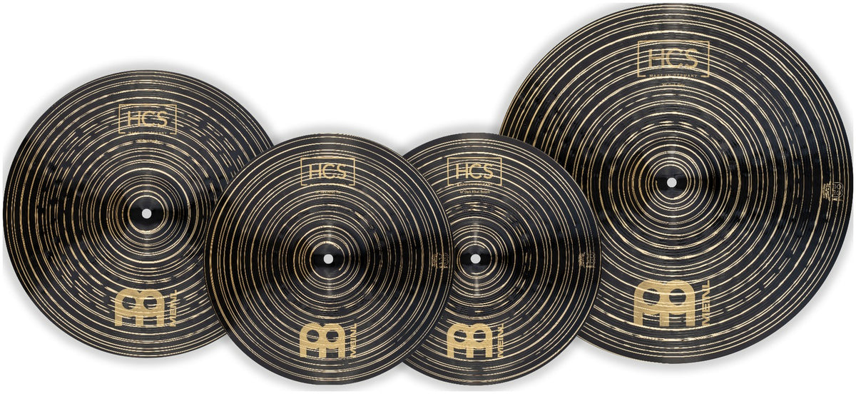 HCS Dark Complete Cymbal 3pcs Set