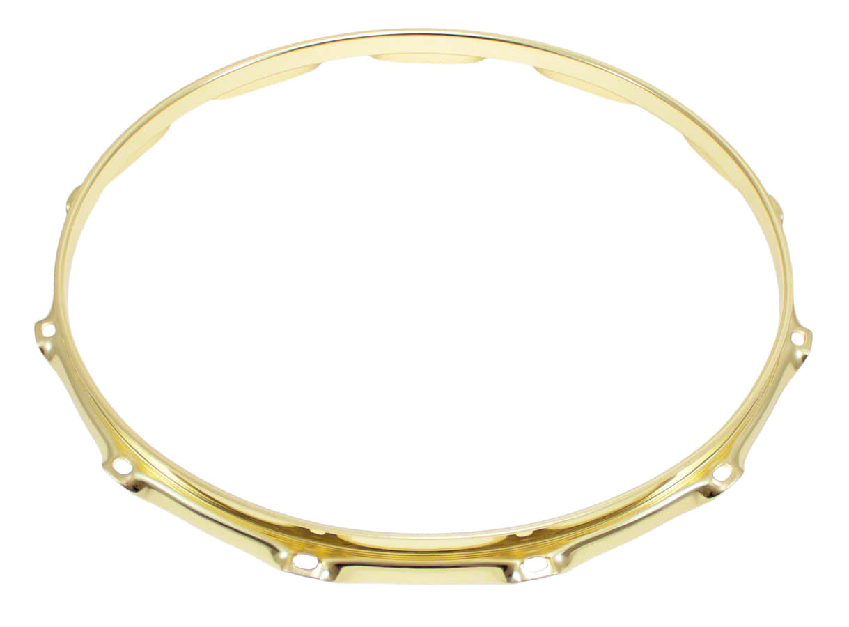 Spannreifen 14" 12 Spannschrauben Gold Super Triple Flange 2.3mm