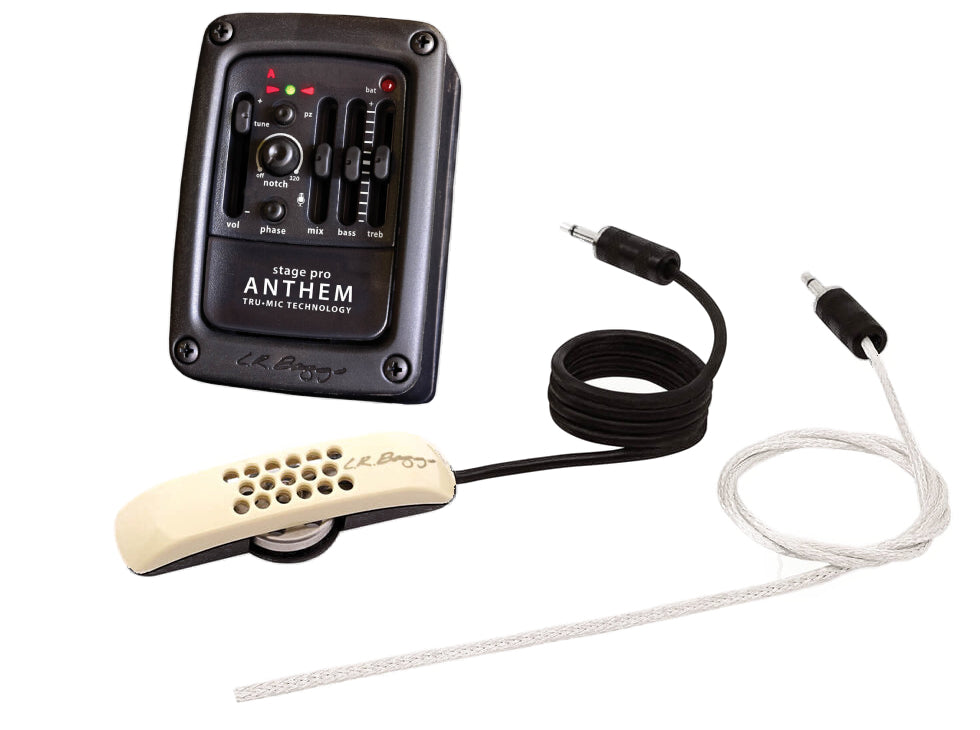 Lr Baggs Stage Pro Anthem Preampli Sur Eclisse + Accordeur