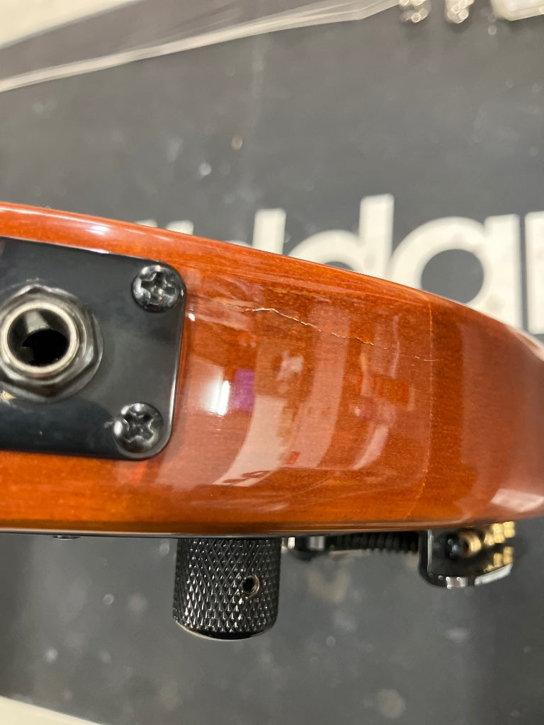 Ray 34 HH Poplar Burl Amber - Stock B