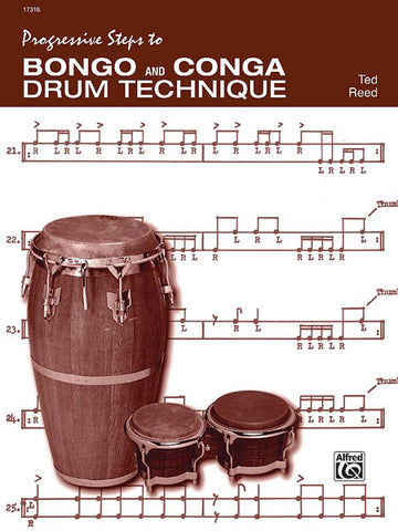 REED TED - PROGRESSIVE STEPS TO BONGO AND CONGA - DRUM
