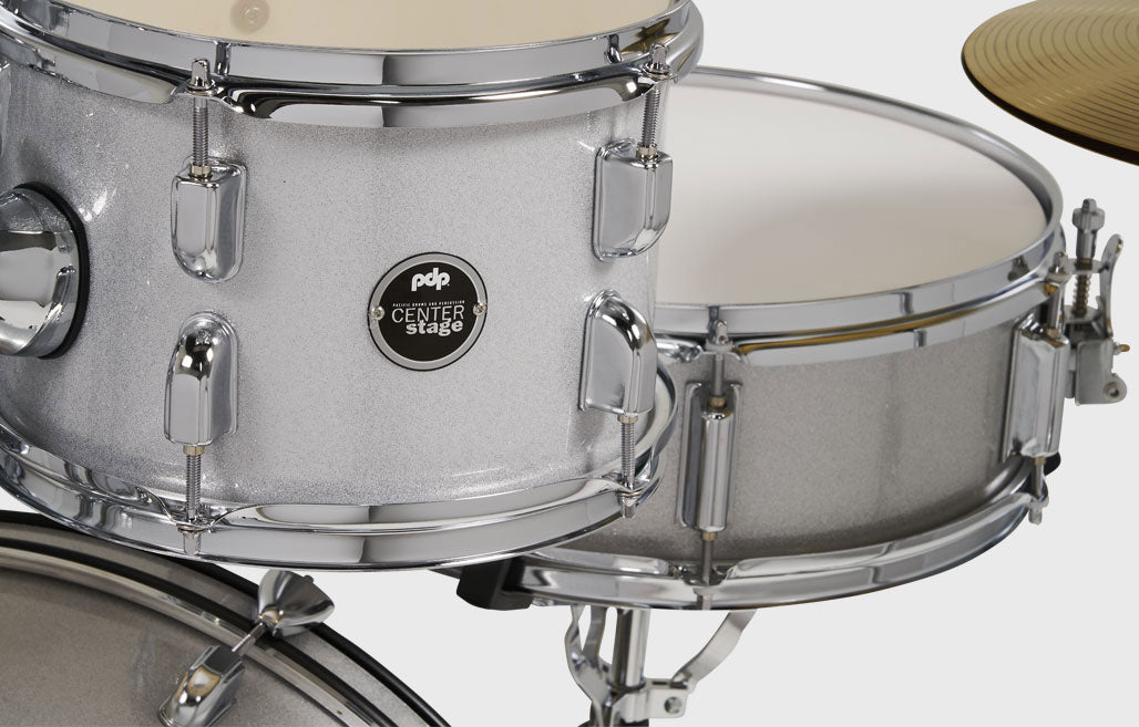 SET COMPLETO BATTERIA CENTERSTAGE DIAMOND WHITE SPARKLE PDCE2015KTDW