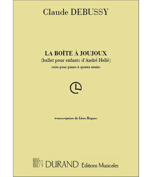 DEBUSSY C. - Die Spielzeugschachtel Ballett für Kinder - Klavier 4-händig