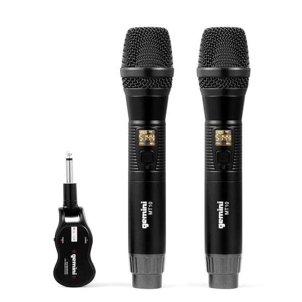 Gemini GMU-M200 - UHF DUAL HAND + BATTERIEEMPFNGER