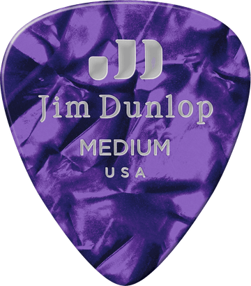 12 x Medium Genuine Celluloid Purple