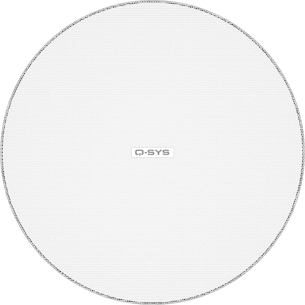 Q-SYS AD-C245C-WH griglia bianca con bordo sottile