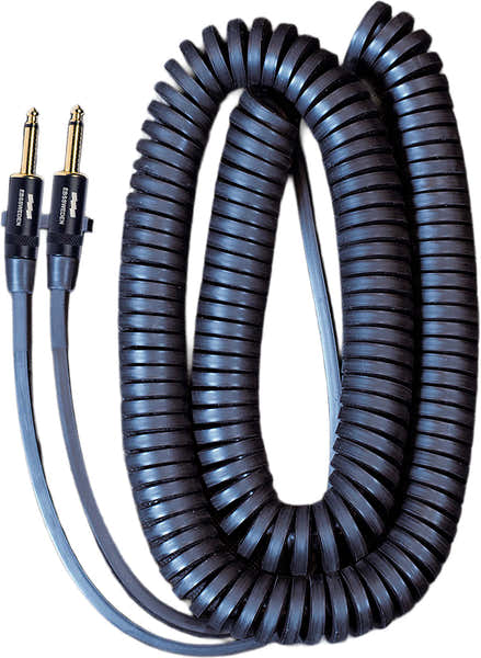 EBS Instrumentenkabel Spiral 7,6M Gerade/Gerade