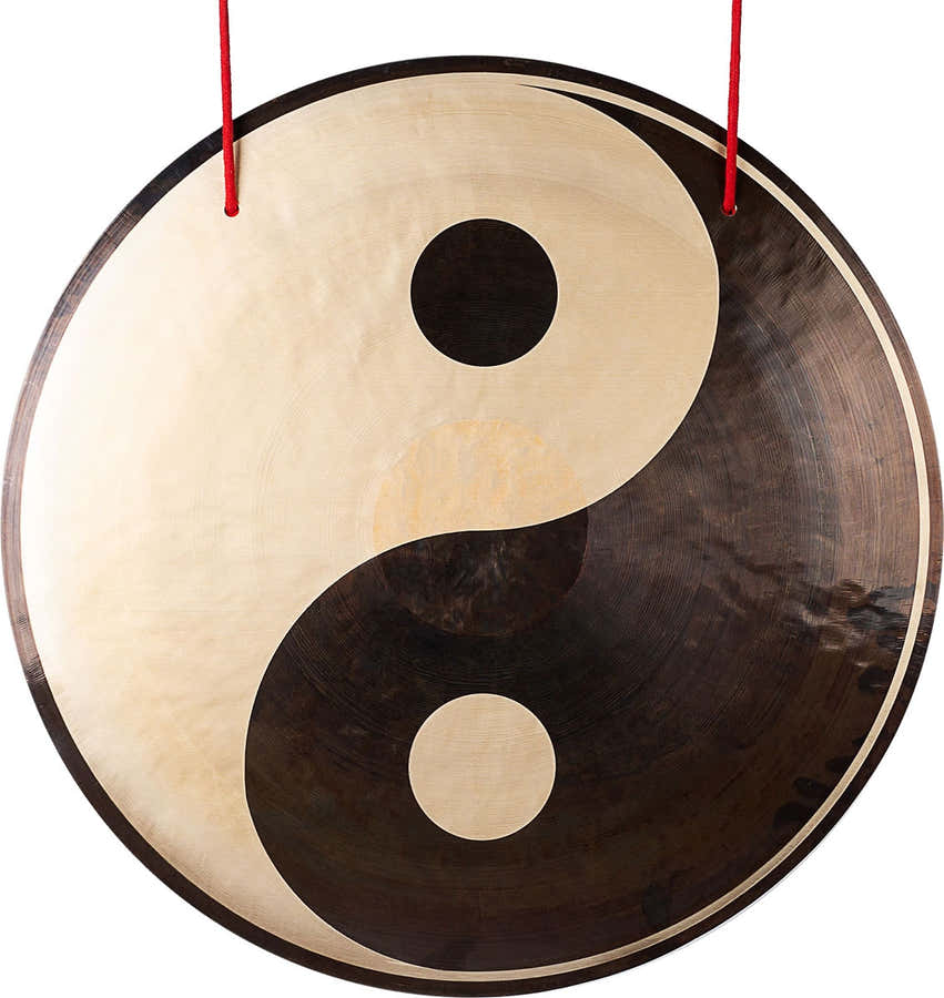 Wind Gong Yin & Yang 24"