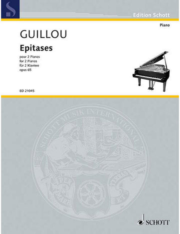 Guillou - Epitases Op. 65 - 2 Pianos