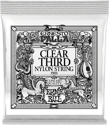 CLEAR 3RD ERNESTO PALLA NYLON CLASSICAL GUITAR STRINGS