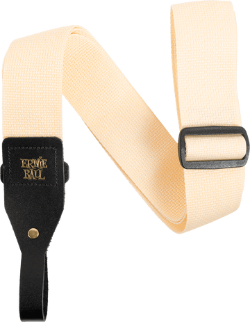 Sangle Polypro Crème pour Guitare Acoustique