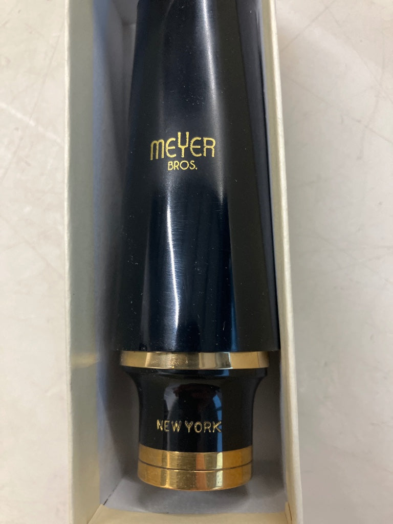 Bec Saxo Alto Ébonite Meyer Bros Ny Ouverture 7 - Stock B