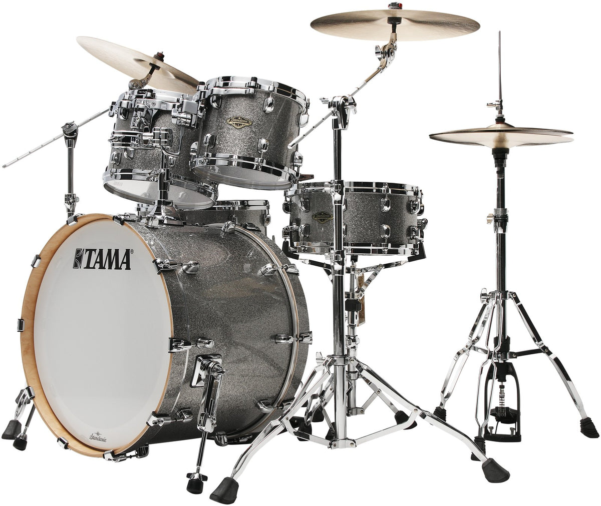WBR42S-SSS - Starclassic Walnut/Birch Stage 22" SMOKED SILVER SPARKLE