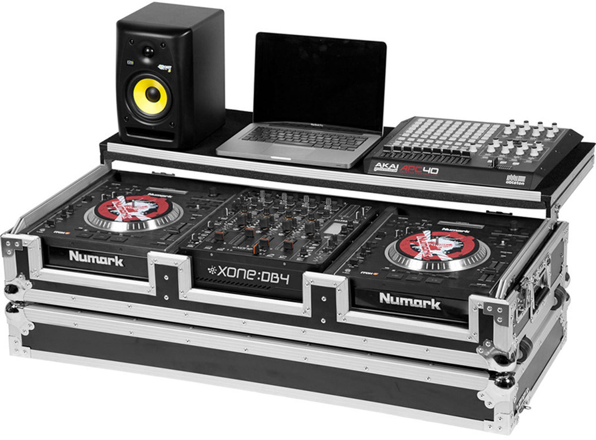Flight DJ-Pult CDJ-2000NXS2 / DJM-900 LTS Silber
