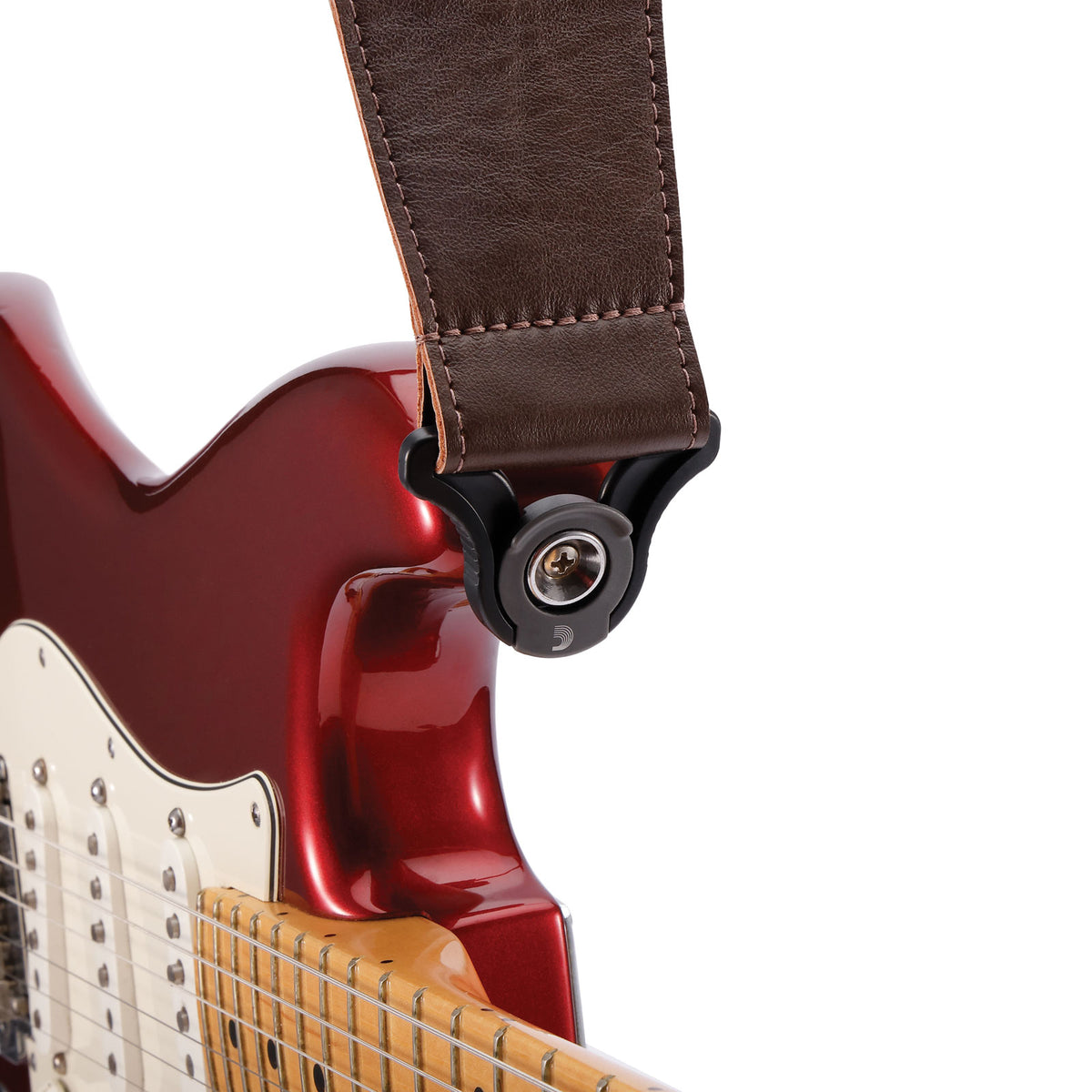 Sangle en Cuir Confort Auto Lock Brown