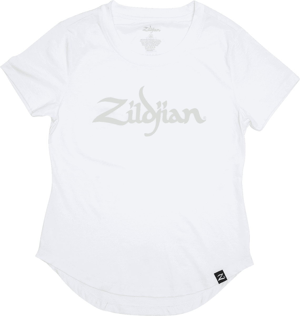 Taille M - Tshirt Femme Zildjian Blanc