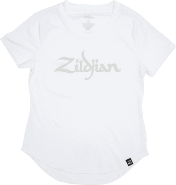 Taille M - Tshirt Femme Zildjian Blanc