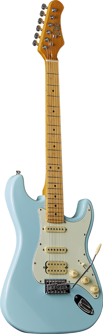 ST 351 HSS Daphne Blue Maple fingerboard