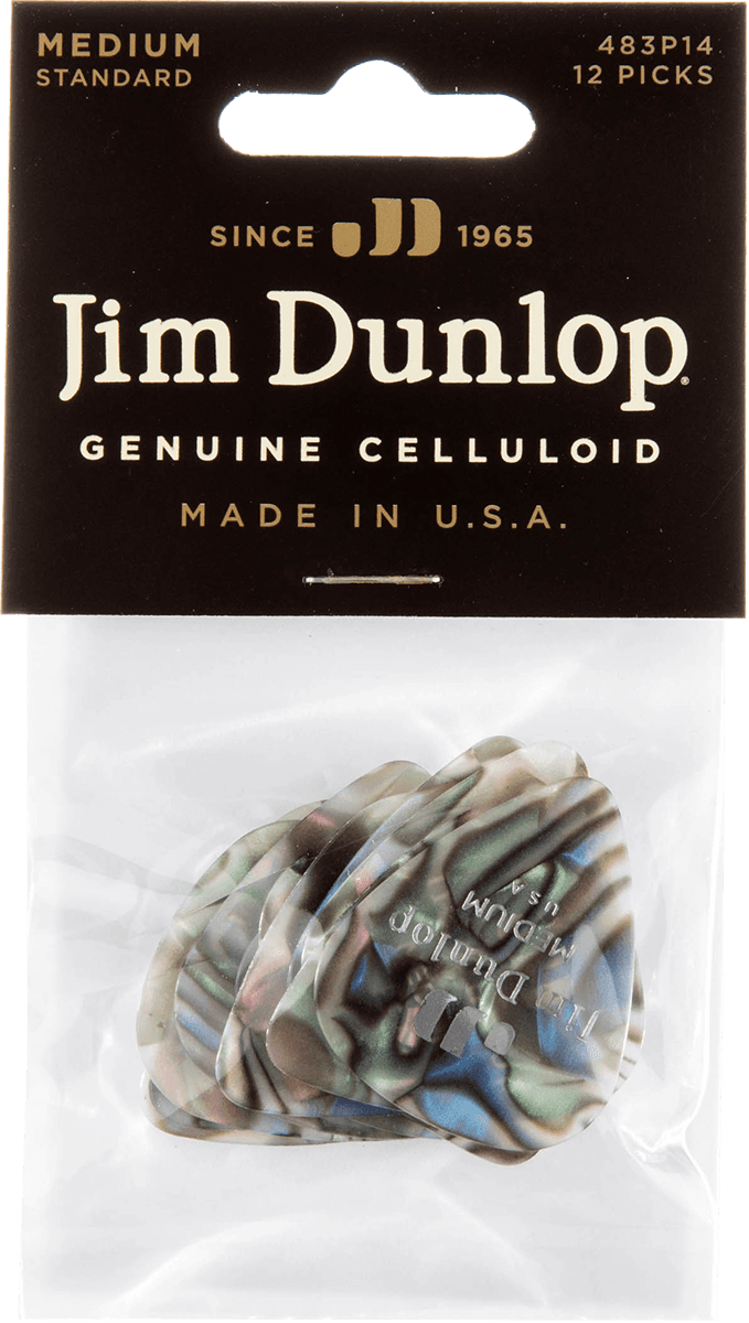 12 x Celluloide medio Abalone