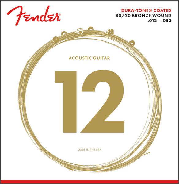 Fender Dura-Tone 880L 80/20 beschichtet 12-52