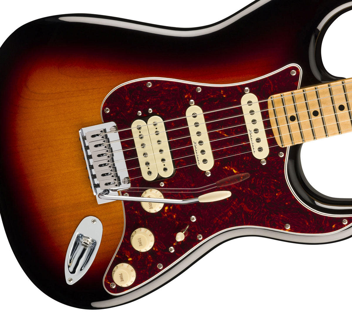 Stratocaster Player II Modified HSS MN Sunburst a 3 colori