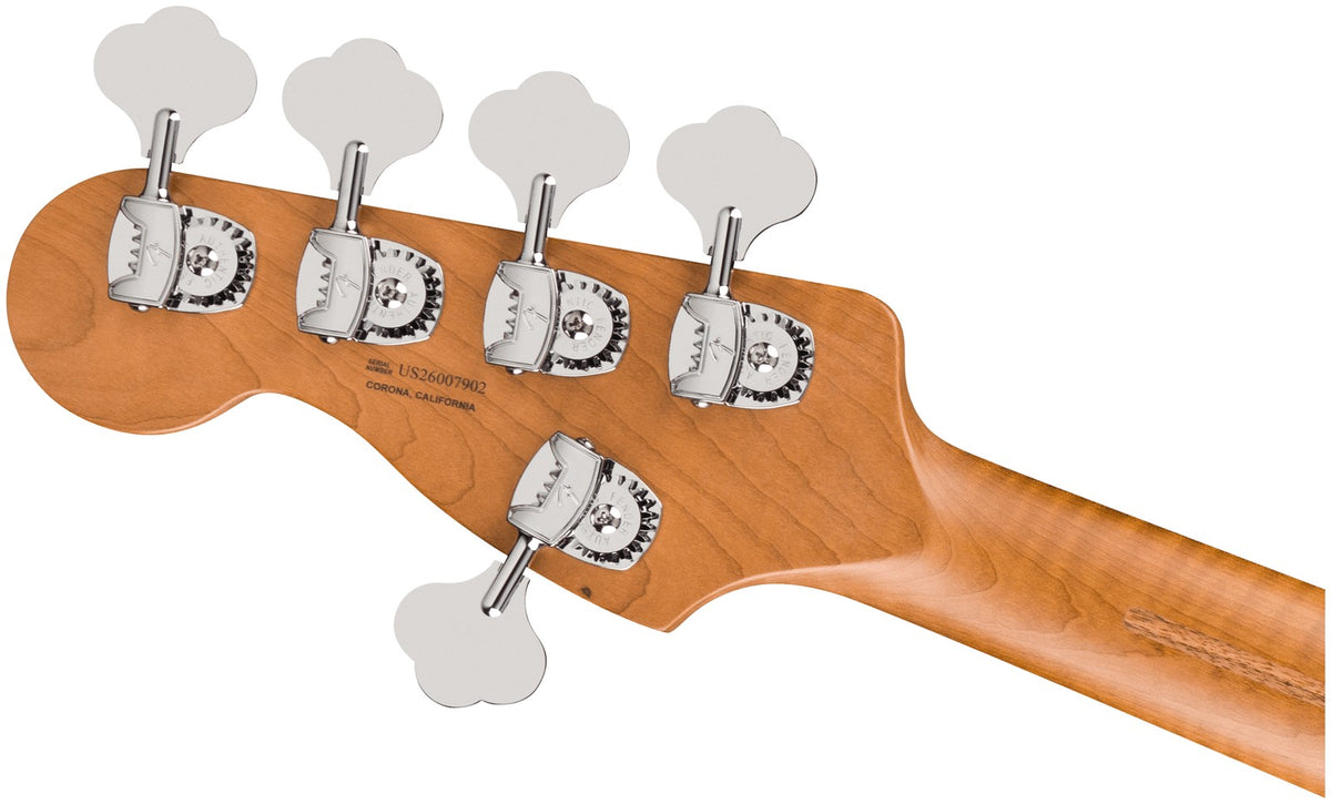 Jazz Bass American Ultra II LTD V, Roasted MN, Gold Dust