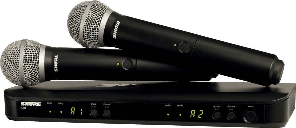 BLX Rcepteur Double & Micro PG58 - K3e